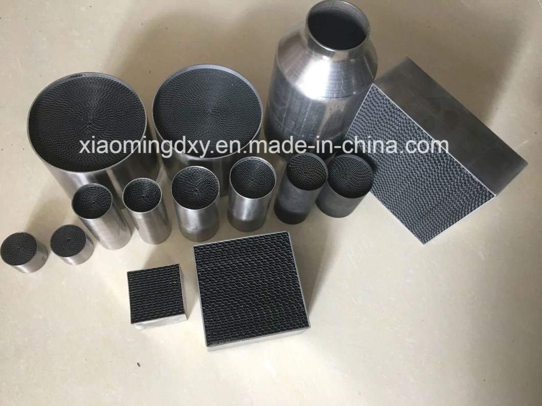 Metal Honeycomb Substrate Coated Catalytic Converter